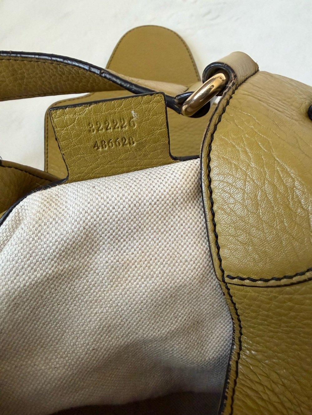 Gucci Emily Leather Bag in Green - Picture 10 of 11